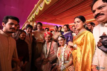 T Subbarami Reddy Grandson Wedding Photos